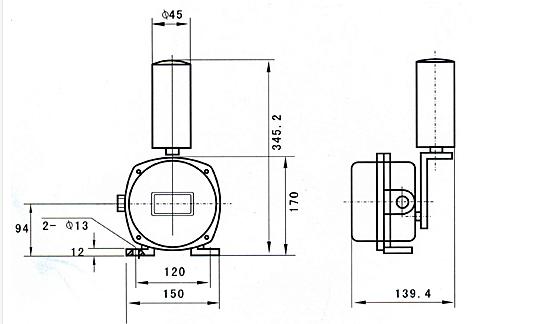 SRED-TS-WO1皮帶跑偏開(kāi)關(guān)，2開(kāi)2閉輸送機(jī)保護(hù)開(kāi)關(guān)