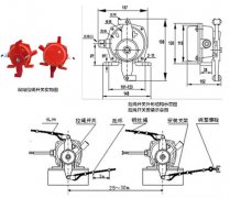 皮电机拉线开关HFKLT2-1输送带保护装置