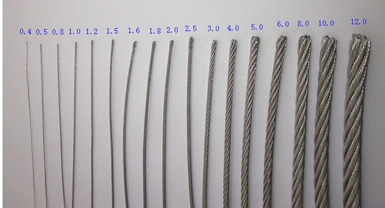 拉绳开关专用PESG-4.0耐腐蚀覆塑钢丝绳价格合理