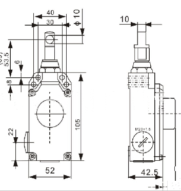 張家口JNTG拉線開關生產KBW-220L礦用往復式拉繩開關