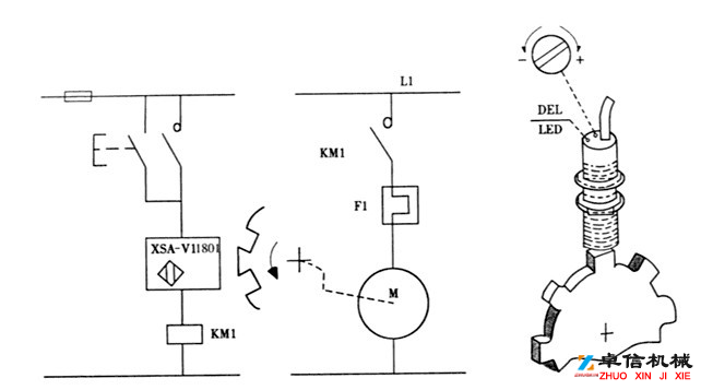 速度開關(guān) 水泥廠專用XSA-V11801B-MC-55轉(zhuǎn)速開關(guān)